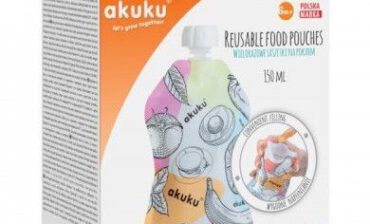 Akuku ALBIS MAZUR SP Z O.O Wielorazowe saszetki na pokarm 5 sztuk