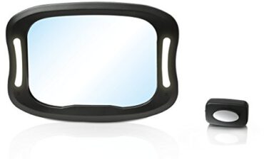 Altabebe al1108 luksusowy Baby LED Lustro, czarna