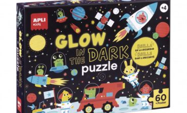 Apli Kids Kids - Puzzle Świecące w Ciemności - Kosmos 4+