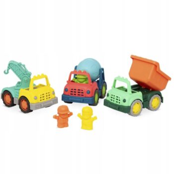 B.Toys Wonder Wheels Zestaw 3 auta budowlane