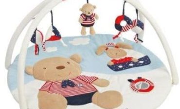 BabyFehn Mata edukacyjna Ocean średnica 85 cm