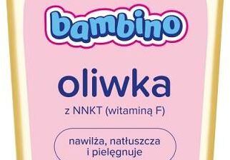 Bambino Oliwka z witaminą F nawilżająca natłuszczająca i pielęgnująca 300ml 92102-uniw