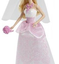Barbie Lalka Panna Młoda Cff37 Mattel 887961056341