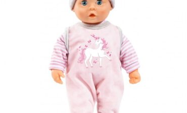 Bayer Design Lalka dla dzieci First Words Baby 3Y37VL SAM ONE SIZE