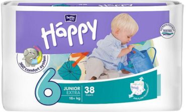 Bella Baby Happy Junior Extra (6) 16+ Kg - 38 Szt.