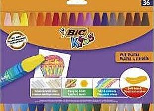 BIC Kredki pastele olejne Kids oil 36 kolorów