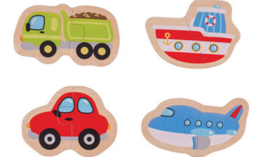 Bigjigs Toys Puzzle dla maluszków Transport