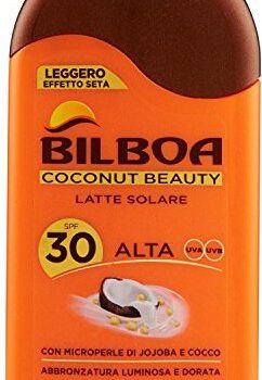 Bilboa Dziecięca zasłonka przeciwsłoneczna kokosowa Beauty SPF 30 mleczko do opalania prtezione Alta ciała 200 ML R970313