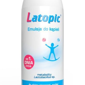 Biomed Spółka Akcyjna Latopic Emulsja do kąpieli do skóry atopowej i skłonnej do podrażnień 400 ml