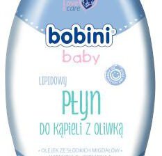 Bobini Baby lipidowy płyn do kąpieli z oliwką 330 ml 1140374