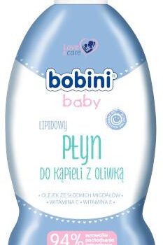 Bobini Baby lipidowy płyn do kąpieli z oliwką 330 ml 1140374