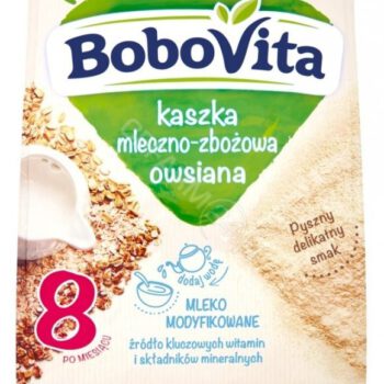 Bobovita Kaszka mleczno-wielozbożowa Owsiane Śniadanko