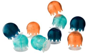 Boon Cool Kolor Przyssawki JELLIES - Zabawka Do Kąpieli - BOON B11378