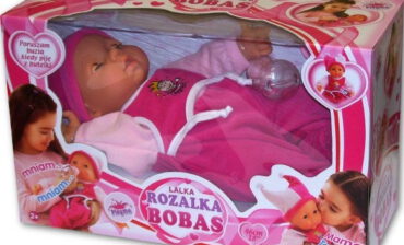 Brimarex Lalka Rozalka Bobasmówi i pije 6826