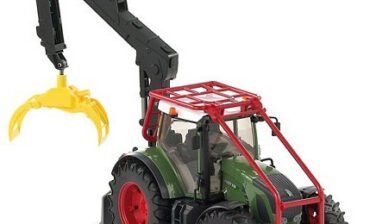 Bruder Massey Ferguson 7480 z wywrotką 02045