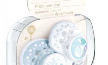 Canpol babies LOVI PRIDE&JOY Dynamiczny smoczek uspokajający niebieski 6-18 m-cy 22/846 2 szt 9075947