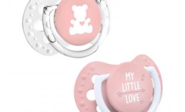 Canpol babies LOVI Sm usp silikonowy dynamiczny 0-2 m-cy 2 szt MY LITTLE LOVE 5903407873916