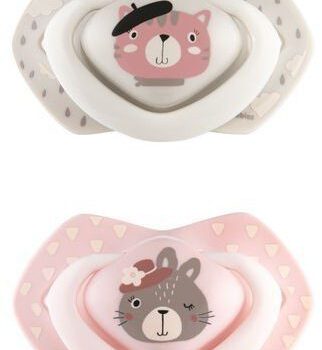 Canpol Smoczek Uspokajający 18+MM SYMETRYCZNY Canpol Babies 22/649 pink