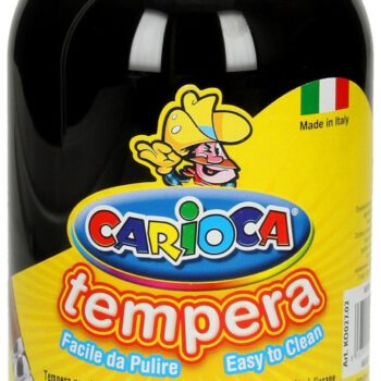 Carioca Farba tempera czarna 500ml