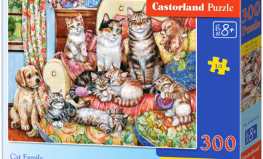 Castor Puzzle 300 Kocia Rodzina