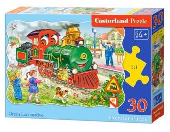 Castorland Puzzle 15 Steam Train