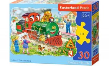 Castorland Puzzle 15 Steam Train