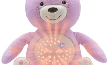 Chicco Miś z projektorem różowy 80151