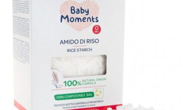 Chicco ORGANICZNA SKROBIA RYŻOWA DO KĄPIELI 250 GR 0M+ Baby Moments TOW018709