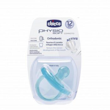Chicco Smoczek Smoczek uspokajający PHYSIO SOFT Silikonowy 12+N 00002713210000