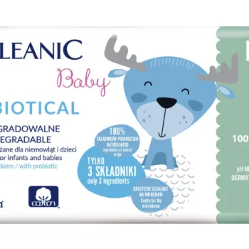 Cleanic Harper Hygienics Baby ECO Probiotical nawilżane chusteczki dla niemowląt i dzieci 50 sztuk 7082915