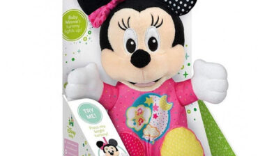 Clementoni Disney Baby Minnie Świecący Pluszak
