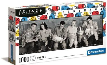 Clementoni Puzzle 1000 panoramiczne Przyjaciele 39588 -