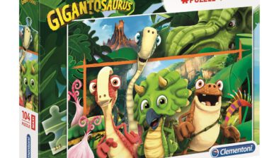 Clementoni Puzzle 104 Maxi Super Kolor Gigantosaurus