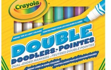 Crayola Markery dwustronne 10 sztuk