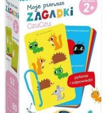 CzuCzu Książka Moje pierwsze zagadki 2+