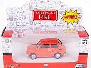 Daffi Kolekcja PRL-u Fiat 126P 4 kolory