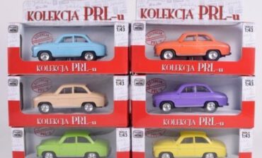 Daffi Kolekcja PRL-u Syrena 104, 6 kolorów