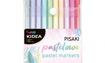 Derform Pisaki 10 kolorów Past  Kidea Etui