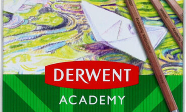 DERWENT Kredki akwarelowe 12kol metalowe opakowanie Derwent Academy 2301941