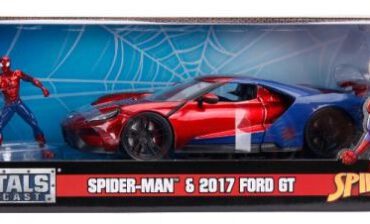 Dickie Toys Auto Ford GT 2017 Spiderman Marvel 1:24