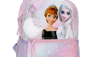 Disney Frozen Frosted Light Plecak przedszkolny fioletowy 25 x 32 x 12 cm Poliester 9,6 l
