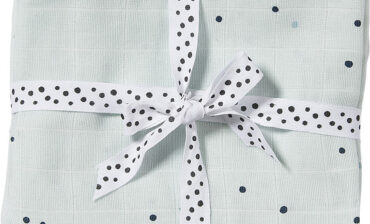 Done by deer Otulacz Dreamy Dots 2 szt. niebieski 3103572