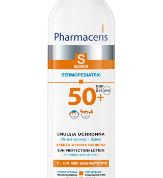 Dr Irena Eris LABORATORIUM KOSMETYCZNE SP. Z O.O. PHARMACERIS S Emulsja ochronna dla niemowląt i dzieci BARDZO WYSOKA OCHRONA SPF 50+ - 150 ml