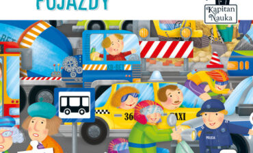 Edgard PUZZLE OBSERWACYJNE POJAZDY + PLAKAT XXL KAPITAN NAUKA