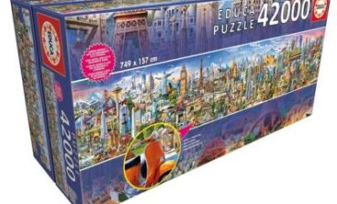 Educa Puzzle 42000 elementów, Dookoła świata