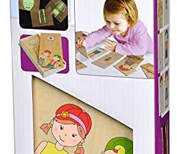 Eichhorn Körperpuzzle mit Holzbox 100005414