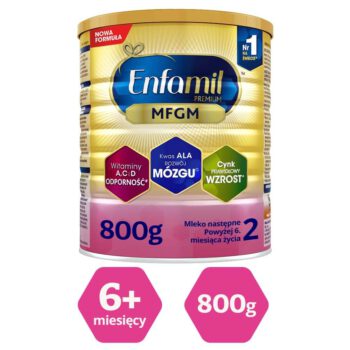 Enfamil Premium MFGM 2 Mleko następne powyżej 6 miesiąca życia 800 g