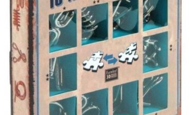 Eureka 3D 3D Gra Łamigłówki Puzzle Mania Zestaw 10 szt. niebieski