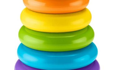 Fisher Price Price GJW15 Giga piramidka z kółek