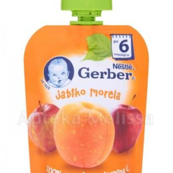 Gerber Deserek Jabłko morela po 6 m-cu 90 g
